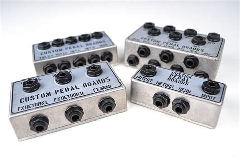 junction box pedal guitar|pedal board patch box.